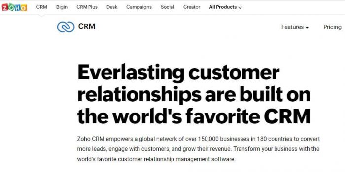 Zoho CRM